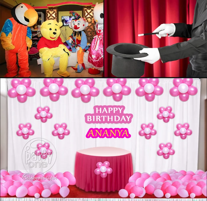 birthday Classic Stage Decoration with Entertainment